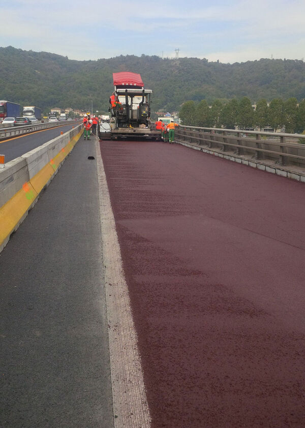 Enrob&eacute; pour le viaduc de l'A7N