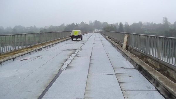 Feuille bitumineuse pour pont