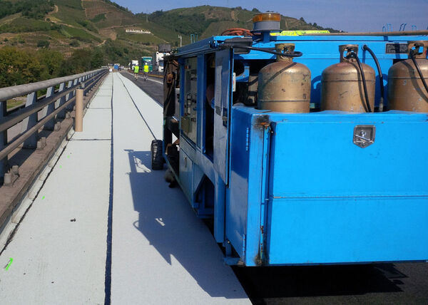Travaux de r&eacute;paration du viaduc