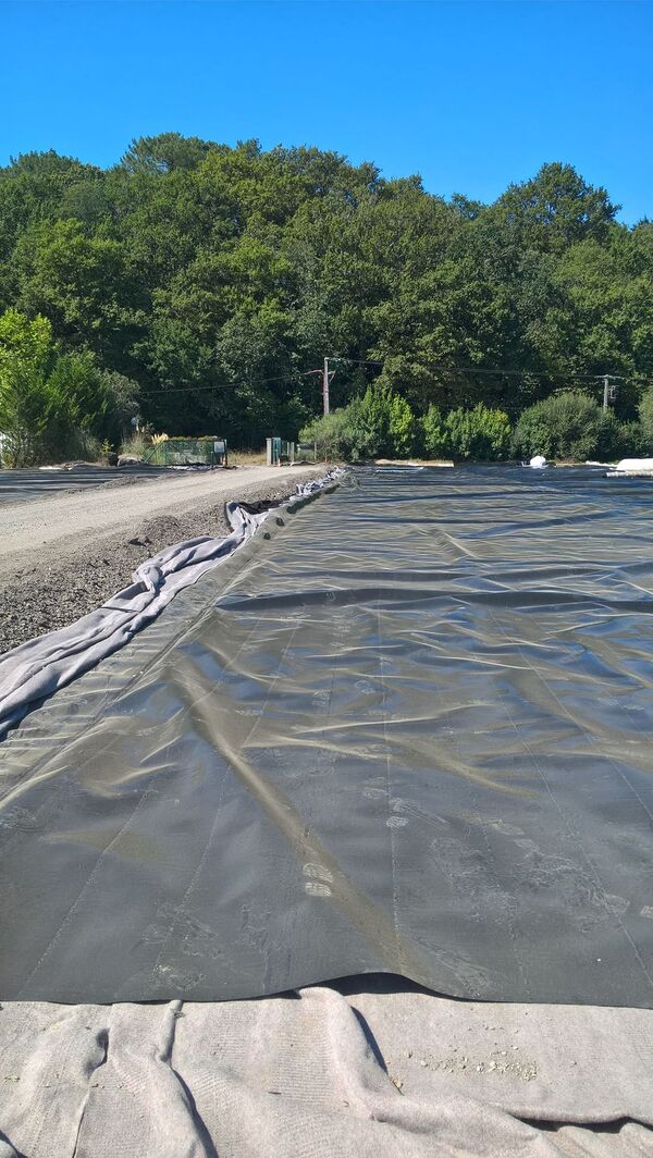 G&eacute;omembrane isolante pour d&eacute;chets
