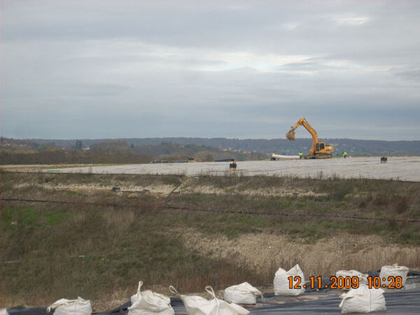 Etanch&eacute;it&eacute; de 2 casiers d'un CSDU &agrave; Penol (38