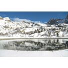 Retenue collinaire du Gourc de la peur &agrave; Isola 2000