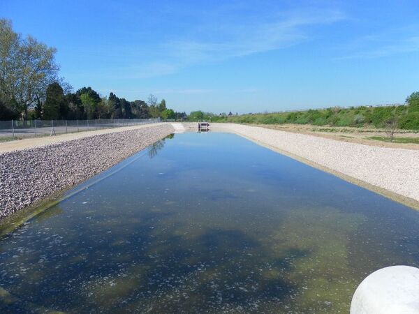 R&eacute;habilitation de 3 bassins de d&eacute;cantation sur A54 - St Martin de
