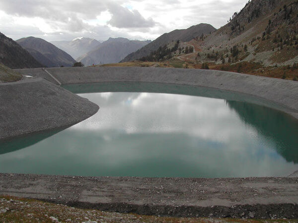 Retenue collinaire Isola 2000