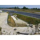 Contournement Nord Ouest de Romans (26) - Bassins de r&eacute;tention de