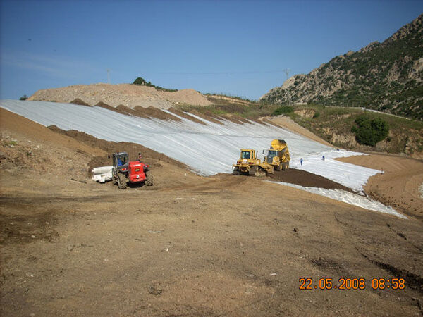 R&eacute;habilitation du talus de l'ancienne d&eacute;charge Ajaccio