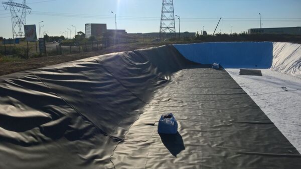 Jonage (69) Bassin plateforme industrielle