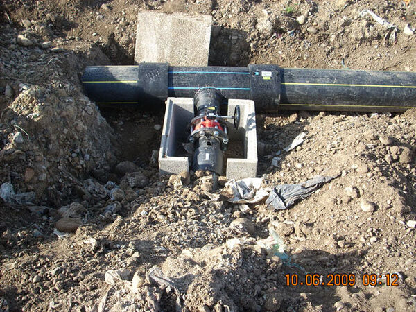 R&eacute;seau de collecte des biogaz du CSDU d'Entressen (13)