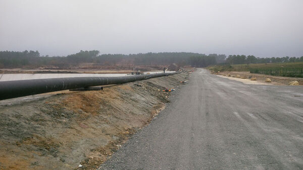 Création d'un réseau PEHD Lapouyade (33) Création d'un réseau PEHD Lapouyade (33)