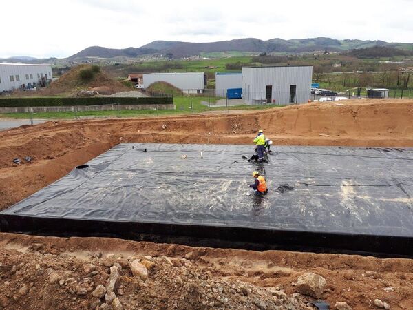 Soudure du toit en PP